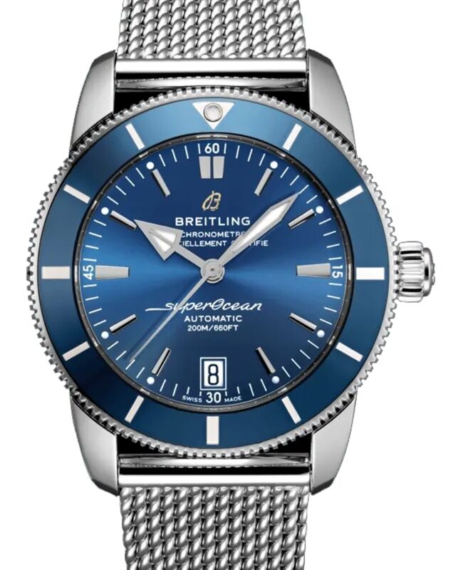 Breitling Superocean Heritage B20 Automatic 42 Stainless Steel Blue Dial AB2010161C1A1
