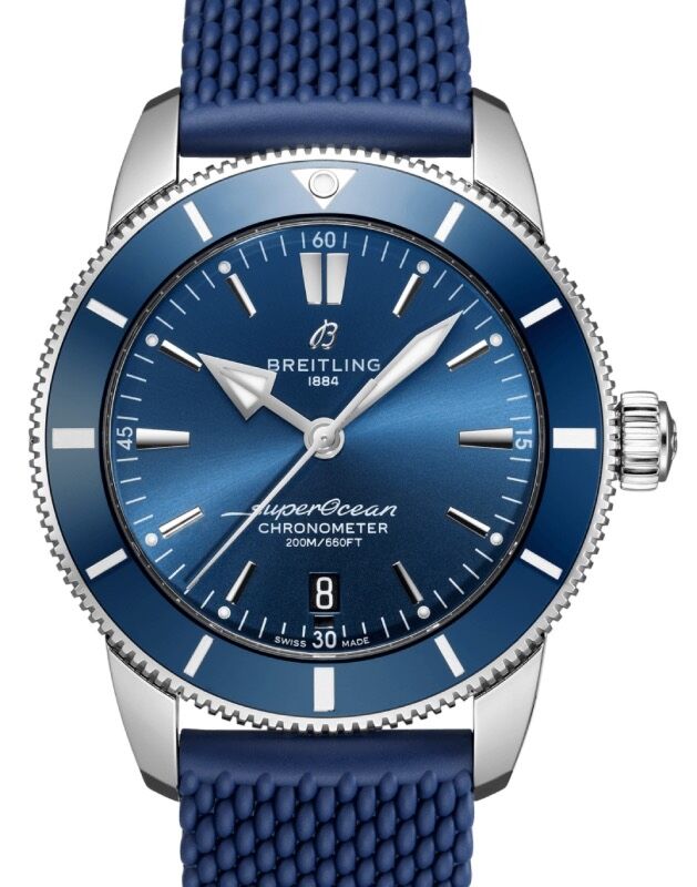 Breitling Superocean Heritage B20 Automatic 44 Stainless Steel Rubber Strap AB2030161C1S1
