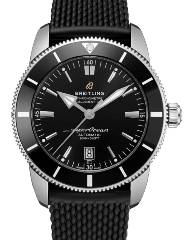 Breitling Superocean Heritage B20 Automatic 46 Stainless Steel Black Dial AB2020121B1S1