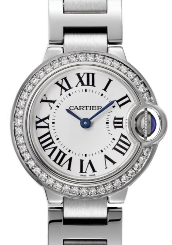 Cartier Ballon Bleu de Cartier 28mm Quartz Steel/Diamonds W4BB0030