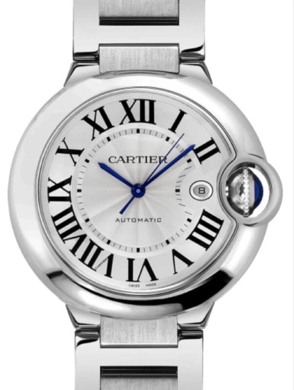 Cartier Ballon Bleu de Cartier 42mm Silver Dial Steel WSBB0049