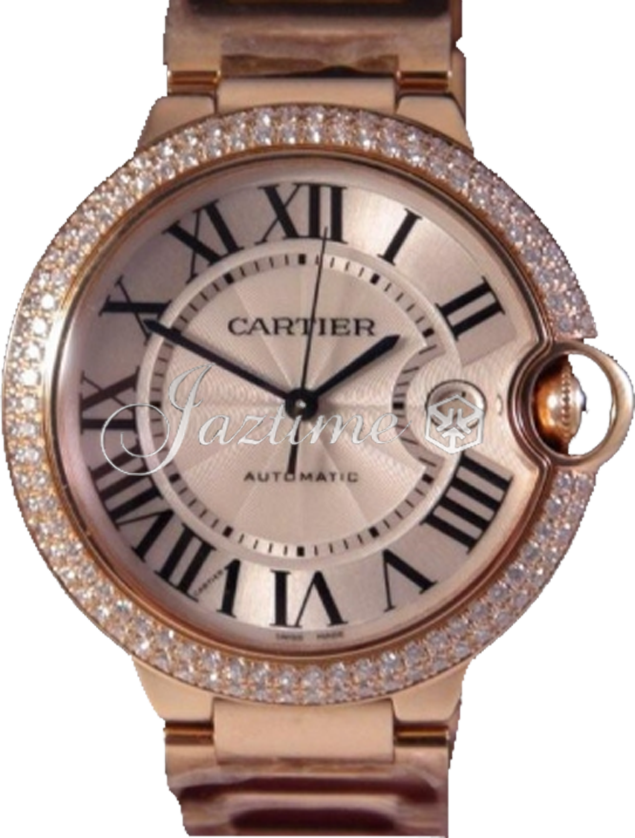 CARTIER WE9008Z3 BALLON BLEU DE 42mm PINK GOLD BRAND NEW