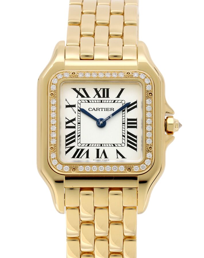 Cartier Panthere de Cartier Medium Quartz Yellow Gold/Diamonds WJPN0066
