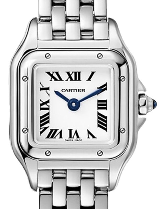 Cartier Panthere de Cartier Mini Quartz Stainless Steel Silver Dial WSPN0019 - BRAND NEW