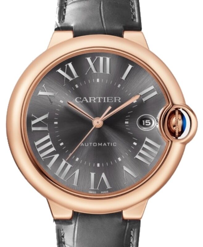 Cartier Ballon Bleu de Cartier 40mm Rose Gold Dark Grey Dial WGBB0050