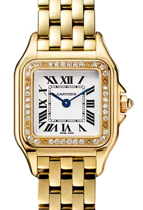 Cartier Panthere de Cartier Small Quartz Yellow Gold/Diamonds WJPN0067