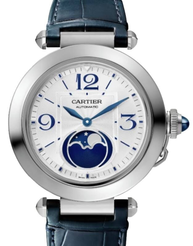Cartier Pasha De Cartier Moon Phase Steel 41mm WSPA0030