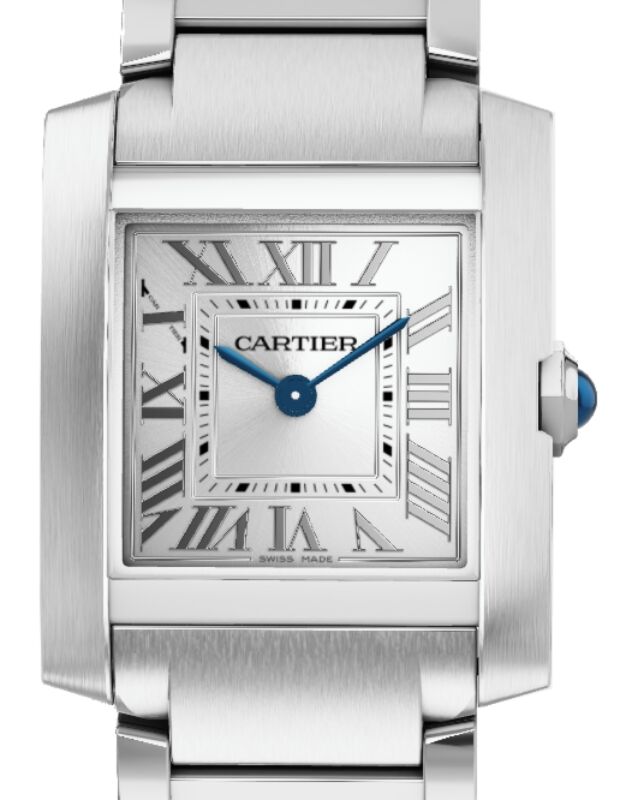 Cartier Tank Francaise Small Quartz Steel WSTA0129