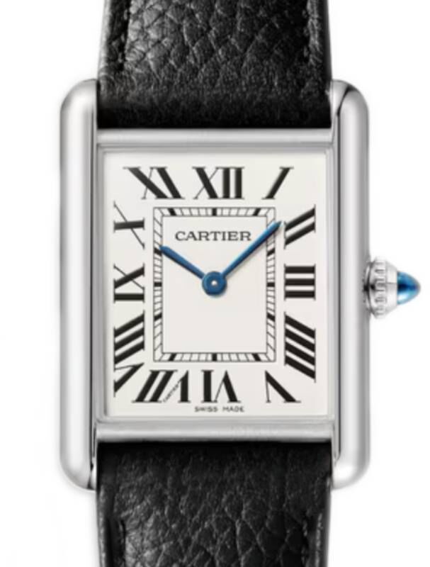 Cartier Tank Must Large High Autonomy Quartz Steel Silver Dial WSTA0136
