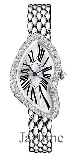CARTIER WL420051 CRASH WHITE GOLD BRAND NEW