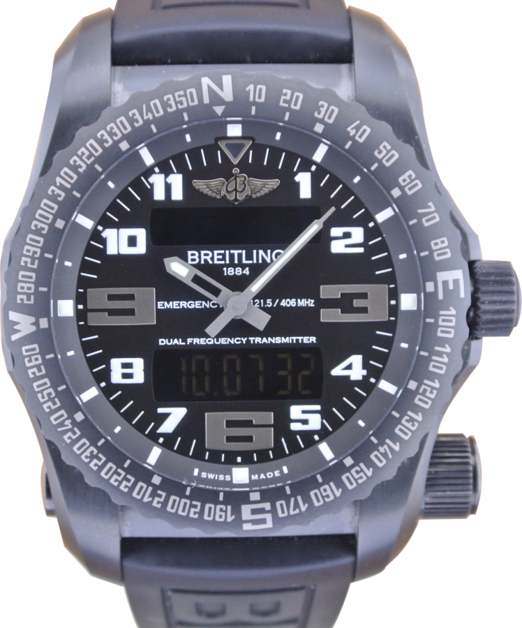 Breitling V7632522|BC46|156S|V20DSA.2 Emergency 51mm Titanium BRAND NEW