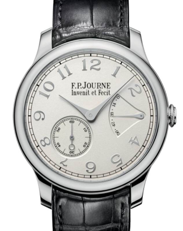 F.P.Journe Classique Chronometre Souverain Platinum 40mm Silver Dial Leather Strap - BRAND NEW
