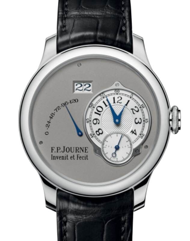 F.P.Journe Classique Automatique Platinum 40mm Grey Dial Leather Strap - BRAND NEW