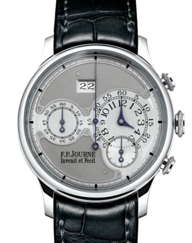 F.P.Journe Octa Chronographe Platinum 40mm Silver Dial Leather Strap - BRAND NEW