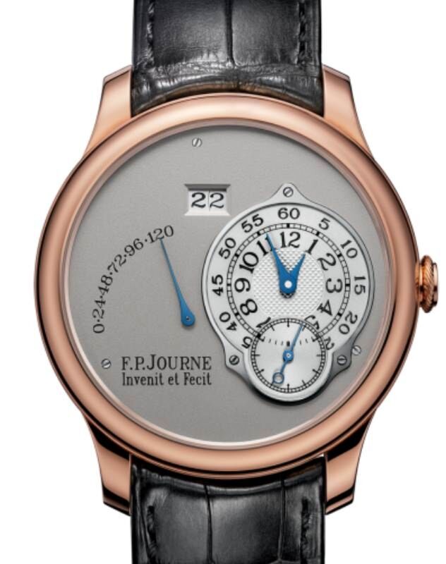 F.P.Journe Octa Reserve De Marche Rose Gold 40mm Silver Dial Leather Strap - BRAND NEW