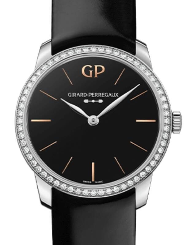 Girard Perregaux 1966 30MM Infinity Edition Steel/Diamonds Onyx Dial 49528D11A631-CB6A