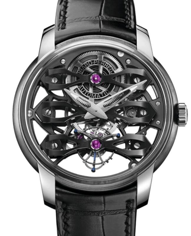 Girard Perregaux Neo-Tourbillon Three Bridges Skeleton 45mm Titanium 99295-21-000-BA6A
