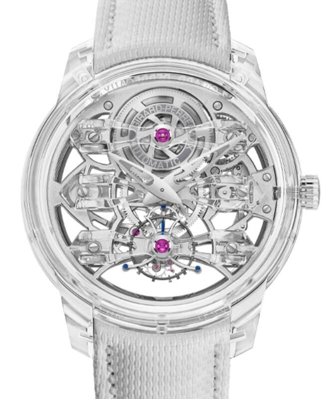 【送料無料（一部地域を除く）】 Perregaux Girard Quasar Bridges Three Tourbillon Light 腕時計(アナログ)