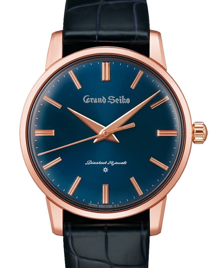 Grand Seiko Elegance Re-Creation Rose Gold Starry Night Blue Dial SBGW314 - BRAND NEW