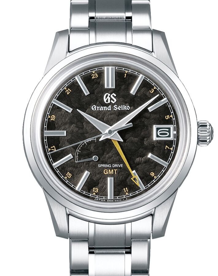 Grand Seiko Elegance Spring Drive GMT Steel Black Dial SBGE271 - BRAND NEW