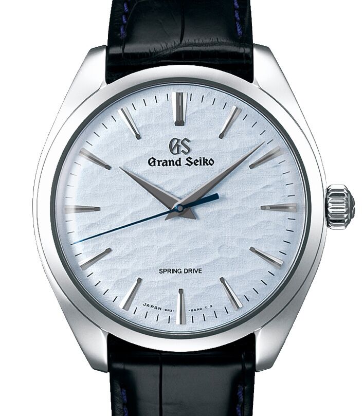 Grand Seiko Elegance Steel Omiwatari Blue Dial SBGY007 - BRAND NEW