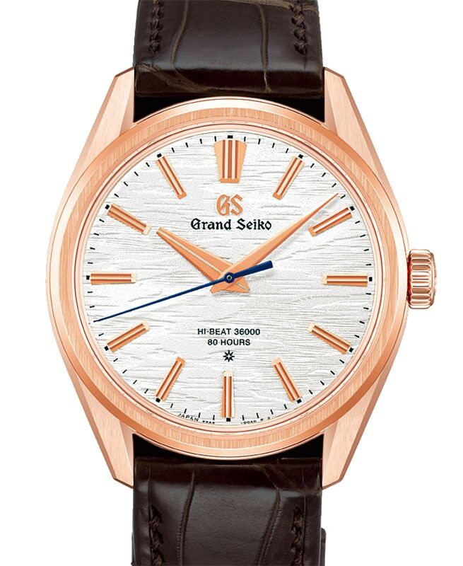 Grand Seiko Evolution 9 Manual-Winding Hi-Beat Rose Gold White Dial SLGW002 - BRAND NEW