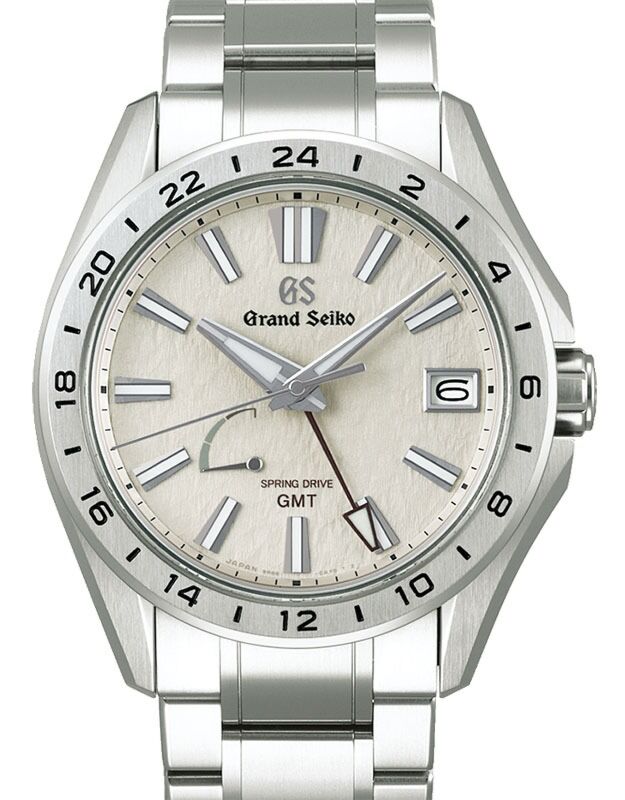 Grand Seiko Evolution 9 Spring Drive GMT Titanium Silver Dial SBGE285 - BRAND NEW