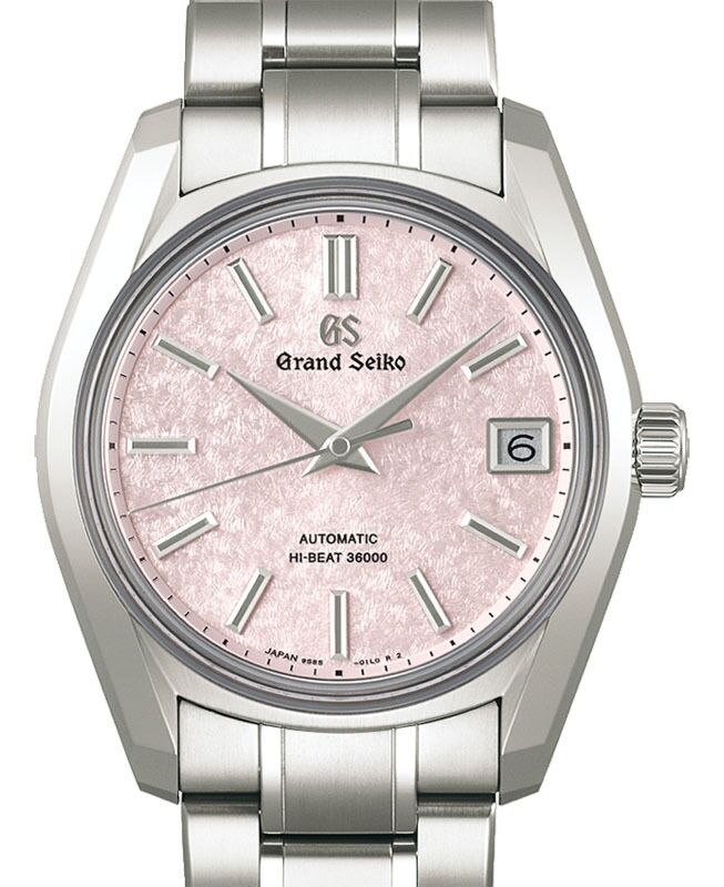 Grand Seiko Heritage Mechanical Hi-Beat Titanium Pink Dial SBGH341 - BRAND NEW