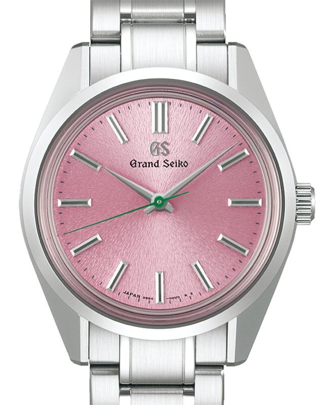 Grand Seiko Heritage Late Spring Season of Mt. Iwate Steel Pink Dial SBGW313 - BRAND NEW