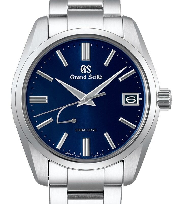 Grand Seiko Heritage Spring Drive Steel Midnight Blue Dial SBGA439 - BRAND NEW