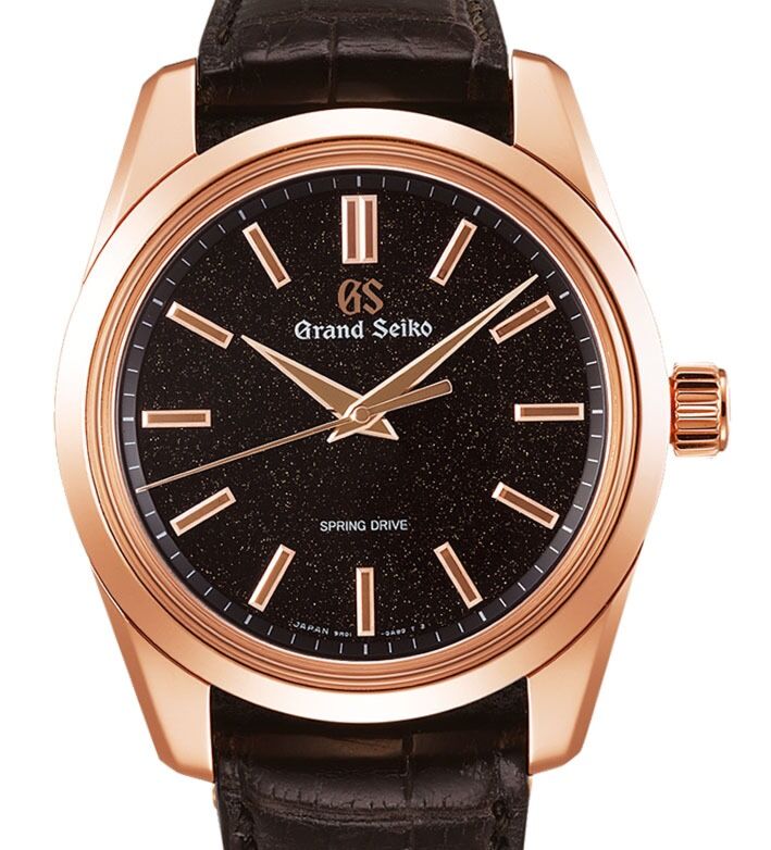 Grand Seiko Masterpiece Spring Drive Classic  Rose Gold Black  Dial SBGD202 - BRAND NEW