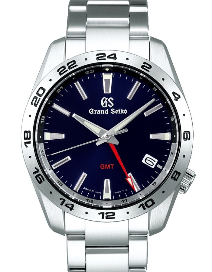 Grand Seiko Sport Quartz GMT Steel Blue Dial SBGN029 - BRAND NEW