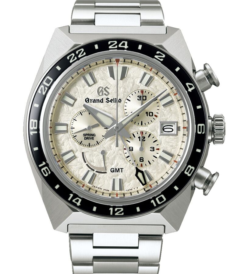 Grand Seiko Sport Spring Drive Chronograph GMT Titanium Bright White Dial SBGC253 - BRAND NEW