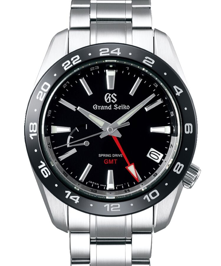 Grand Seiko Sport Spring Drive GMT Steel Black Dial SBGE253 - BRAND NEW