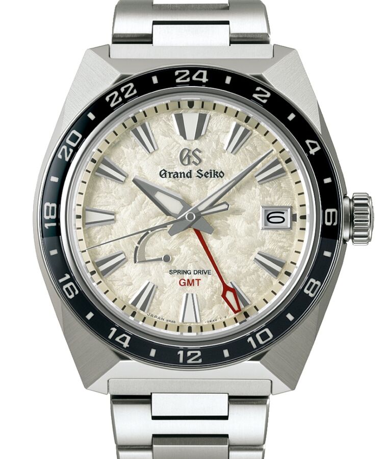 Grand Seiko Sport Spring Drive 3 Day GMT Titanium Ivory White Dial SBGE307 - BRAND NEW