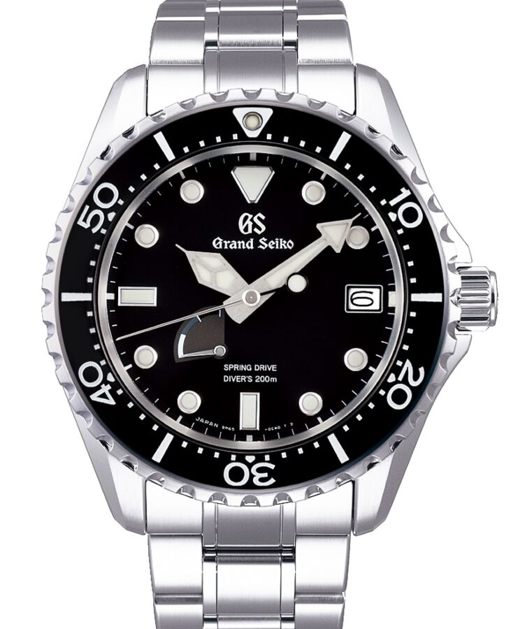 Grand Seiko Sport Spring Drive Steel Black Dial SBGA461 - BRAND NEW
