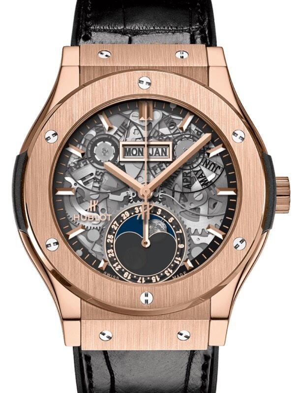 Hublot Classic Fusion Aerofusion Moonphase King Gold 42mm 547.OX.0180.LR - BRAND NEW
