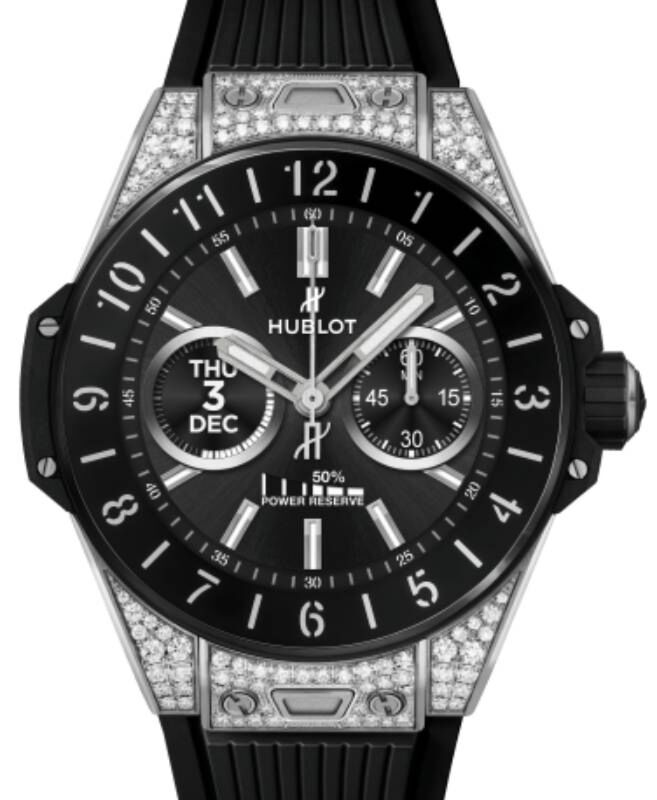 Hublot Big Bang Connected E Titanium Diamonds 42mm Black