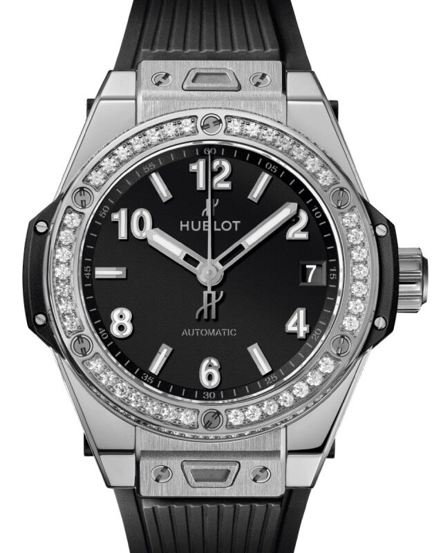 Hublot Big Bang 3-Hands One Click Steel Diamonds 39mm 465.SX.1170.RX.1204 - BRAND NEW