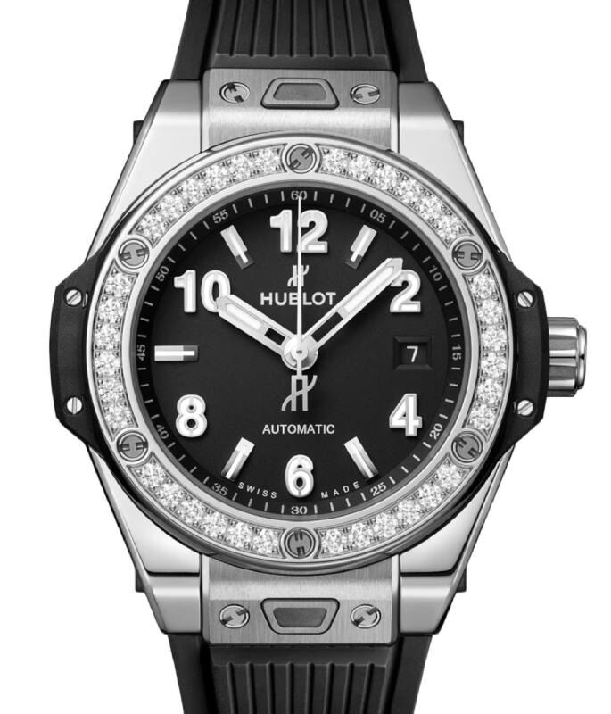 Hublot Big Bang 3-Hands One Click Steel Diamonds 33mm 485.SX.1170.RX.1204 - BRAND NEW
