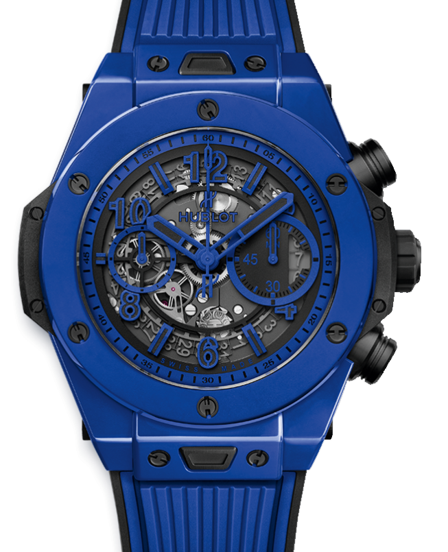 Hublot Big Bang Unico Blue Magic Ceramic 45mm Blue and Black Dial 411.ES.5119.RX Jaztime