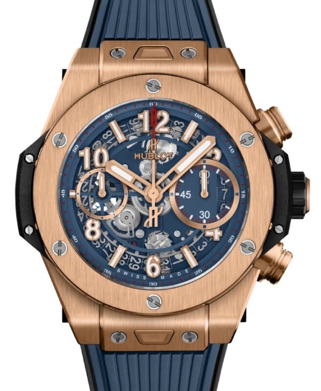 Hublot Big Bang Unico Chronograph King Gold Blue 42mm 441.OX.5189.RX