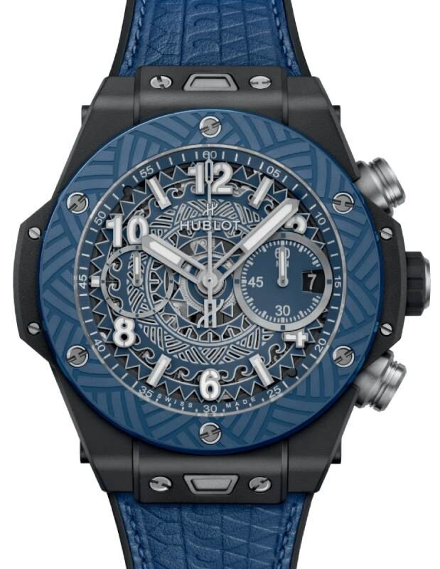 Blue face hublot deals