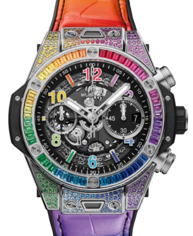 Hublot Big Bang Unico Titanium Rainbow 42mm 441.NX.1117.LR