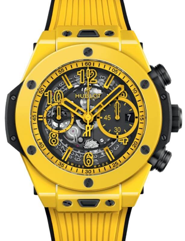 Hublot Big Bang Unico Yellow Magic Ceramic 42mm Black Dial 441.CY.471Y.RX Jaztime