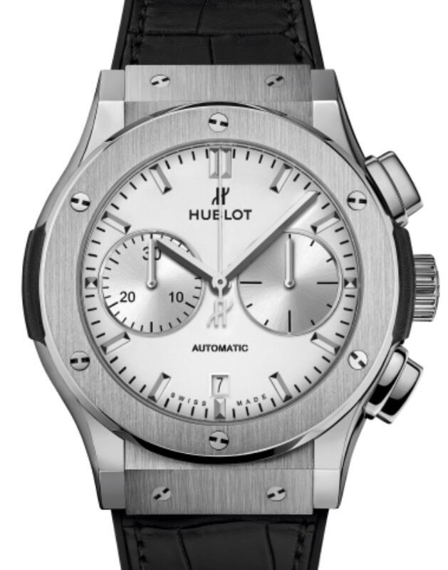 Hublot Classic Fusion Chronograph Titanium Opalin 45mm 521.NX.2611.LR - BRAND NEW