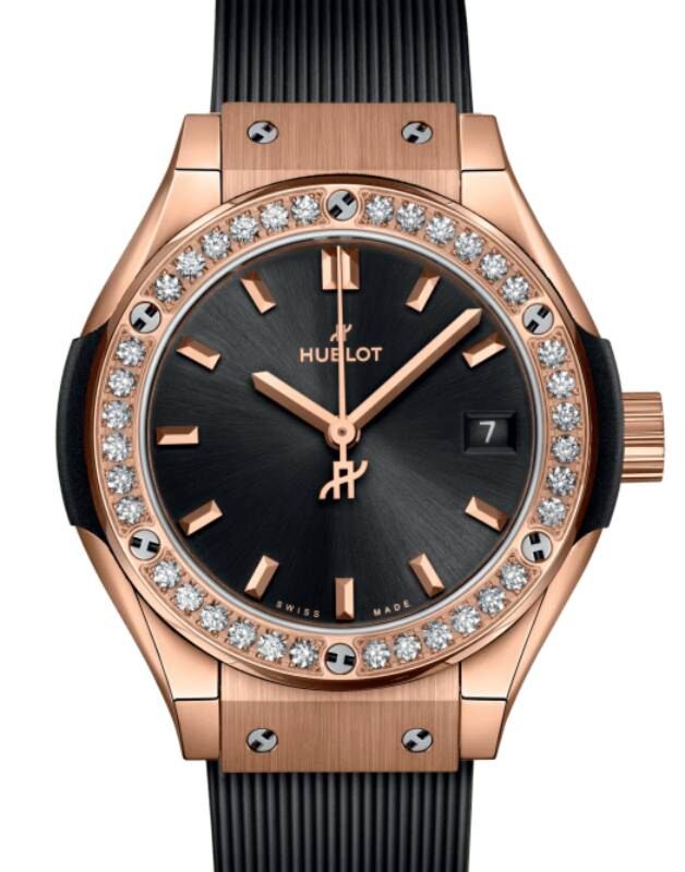 Hublot Classic Fusion King Gold Diamonds 29mm 591.OX.1480.RX.1204