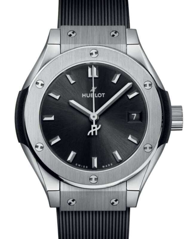 Hublot Classic Fusion Titanium Black Dial 29mm 591.NX.1470.RX