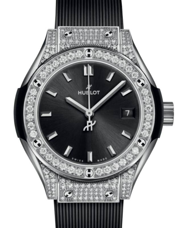 Hublot Classic Fusion Titanium Pave 29mm 591.NX.1470.RX.1604