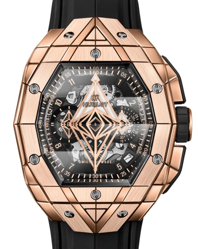 Hublot Shaped Spirit of Big Bang Partnerships Sang Bleu King